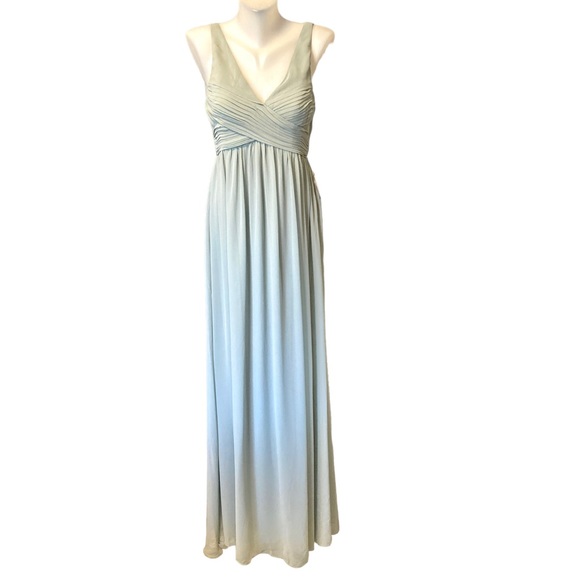 Birdy Grey Laurie Sage chiffon empire bridesmaids prom dress size S and M NWT - Picture 4 of 12